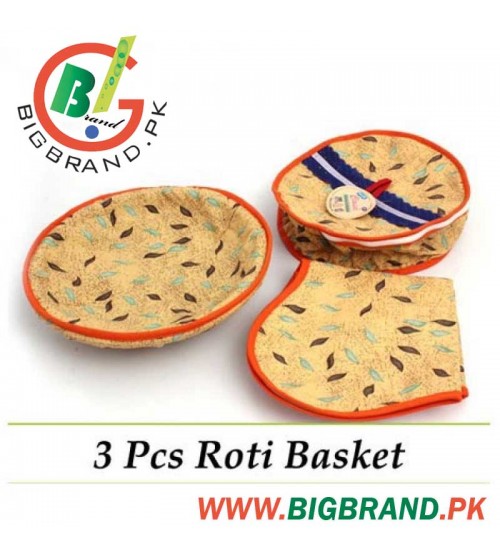 3 Pcs Roti Basket